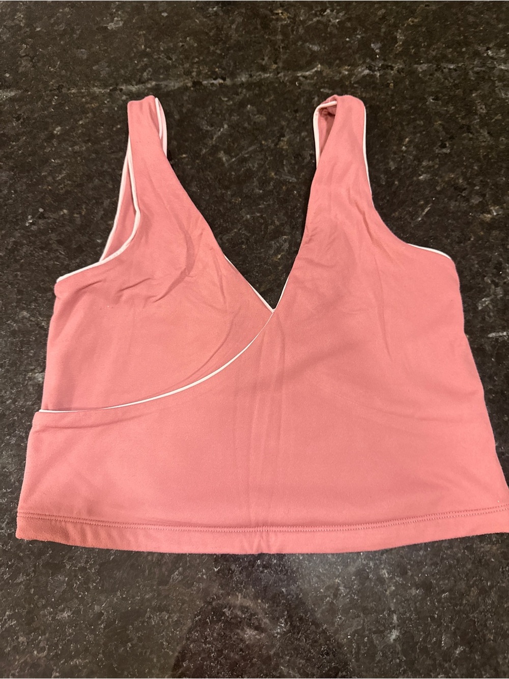 SET Women's Dusty Rose Tank Top and Legging Set